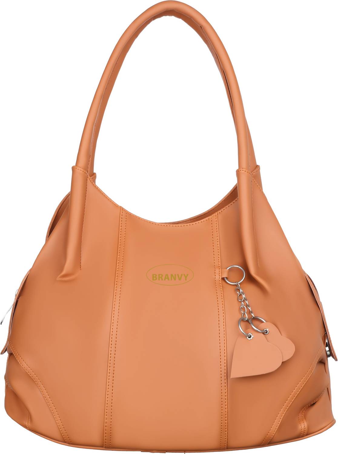 BRANVY Women Tan Shoulder Bag