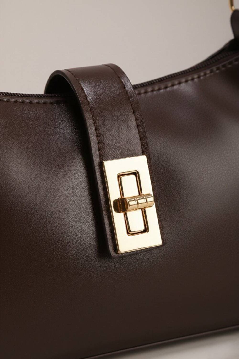 TIZARAT MAN Women Brown Shoulder Bag - Image 5