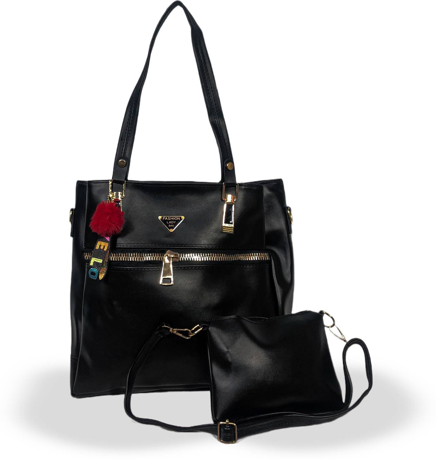 Belta Women Black Sling Bag