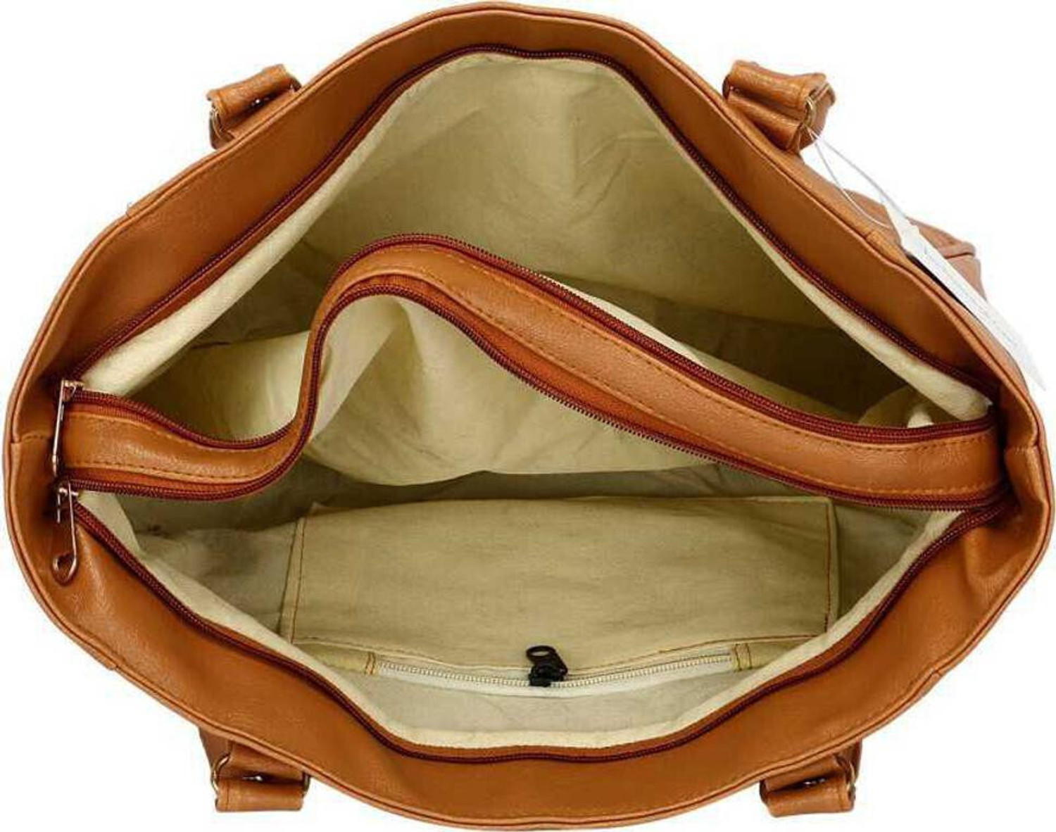 Image of JRD COLLECTION Women Brown Shoulder Bag