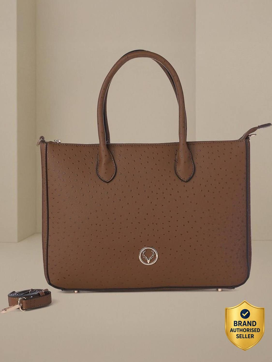 Allen Solly Women Brown Handbag