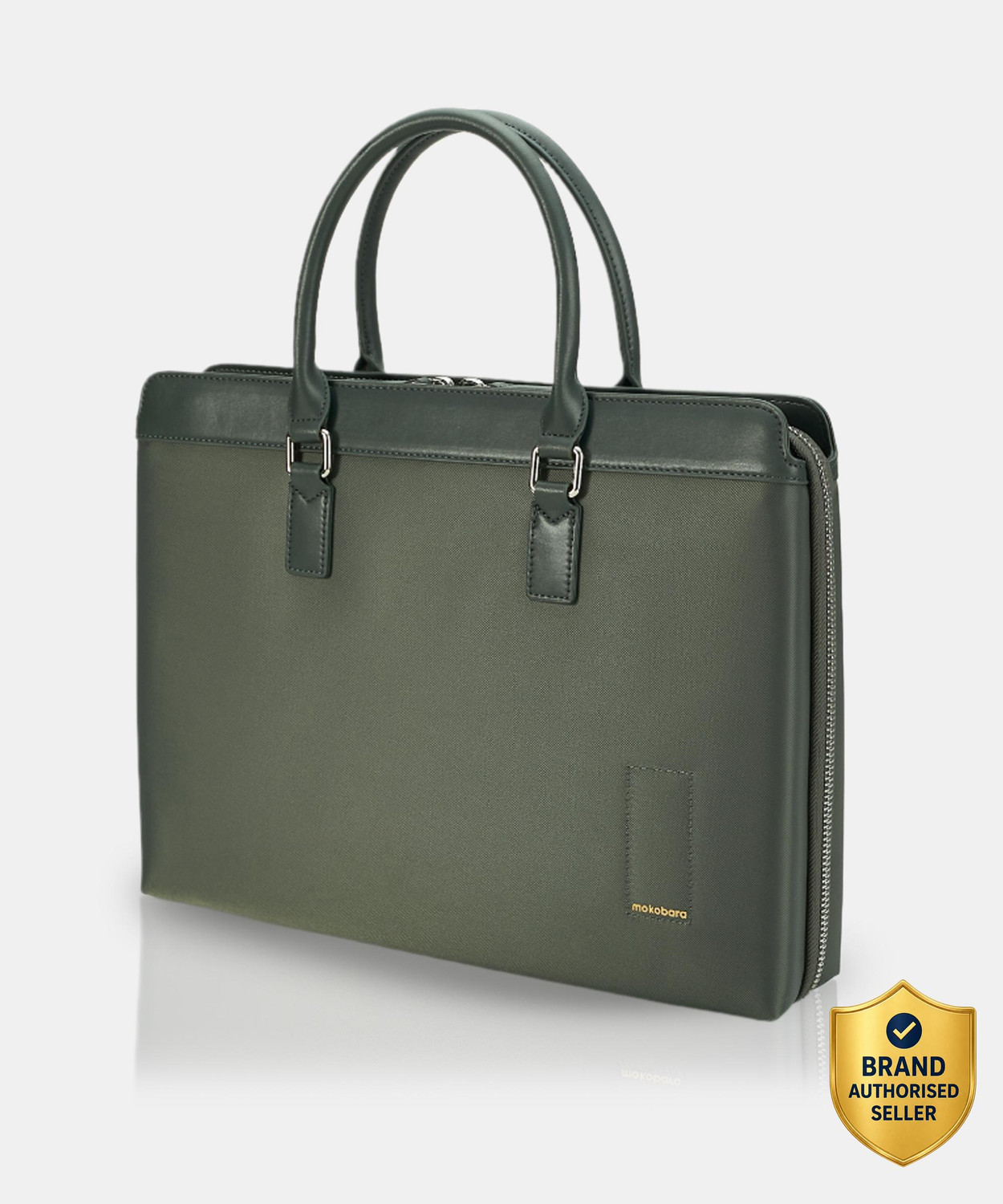 Image of Mokobara Men & Women Green Messenger Bag