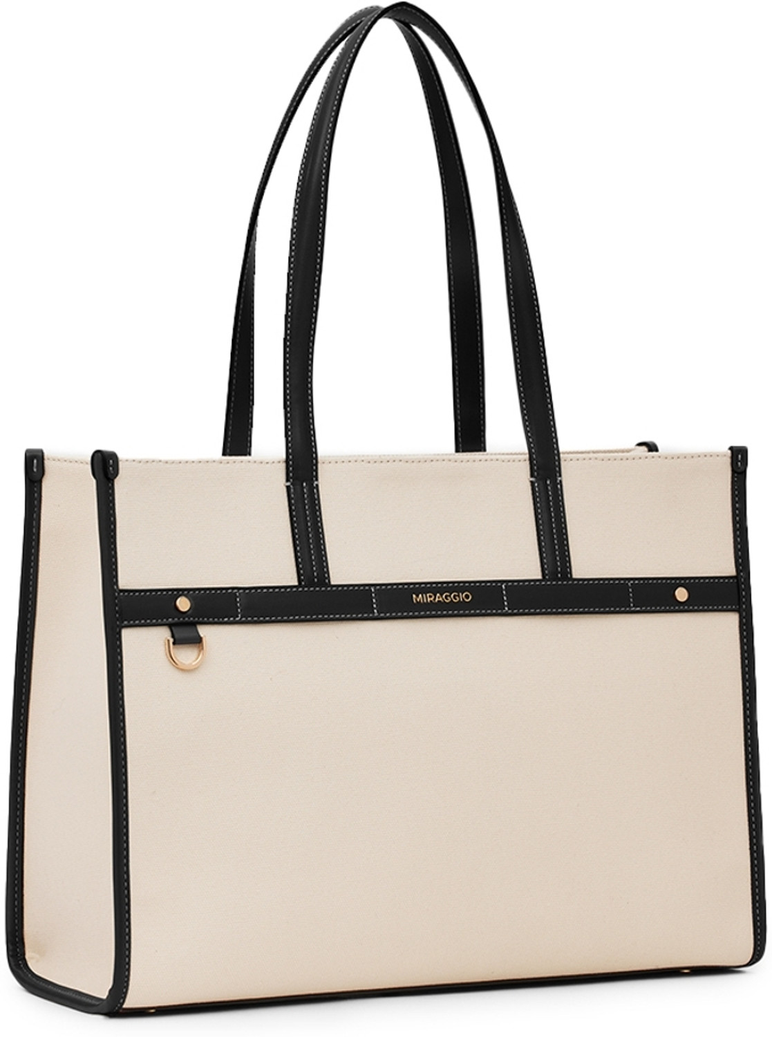 Image of Miraggio Women Black Tote