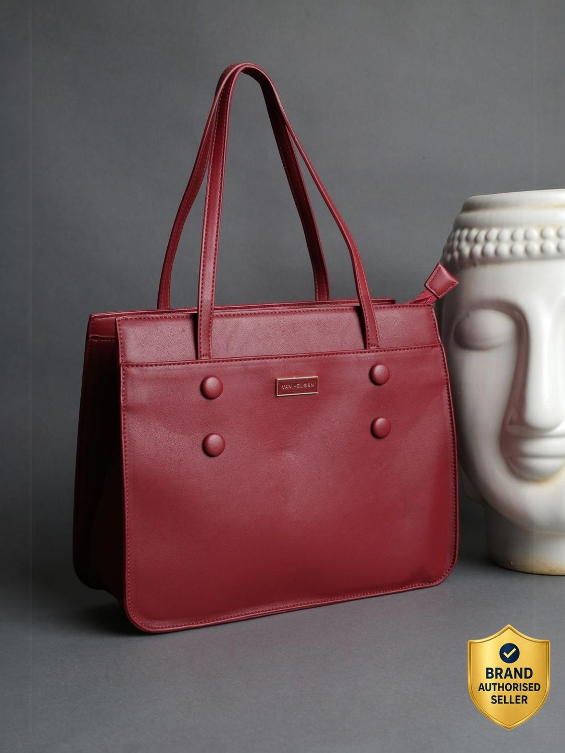 Image of VAN HEUSEN Women Maroon Handbag