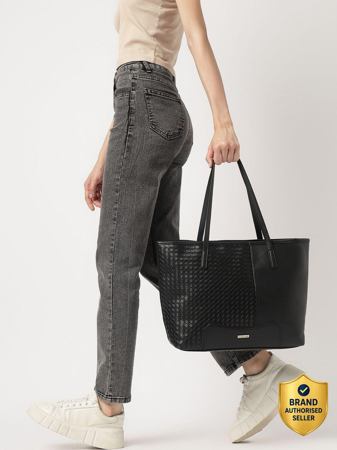 Image of Fastrack Women Black Tote