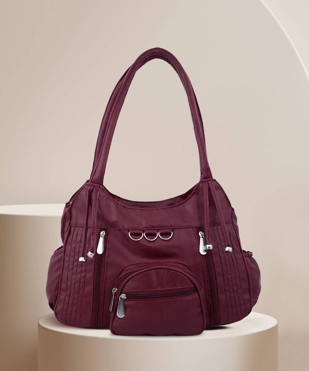 ARMAN COLLETION Women Maroon Messenger Bag