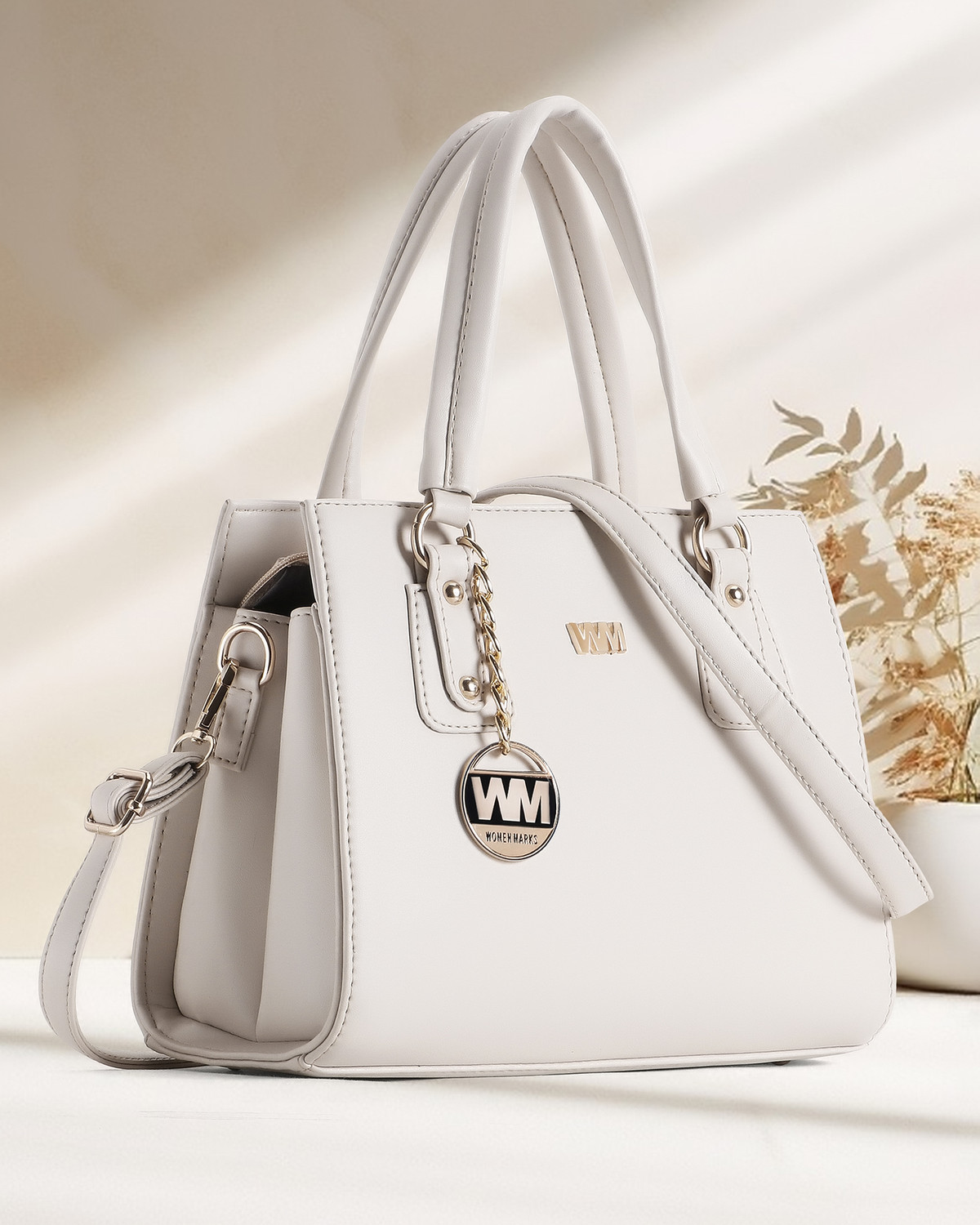 Image of Women Marks Women White Handbag