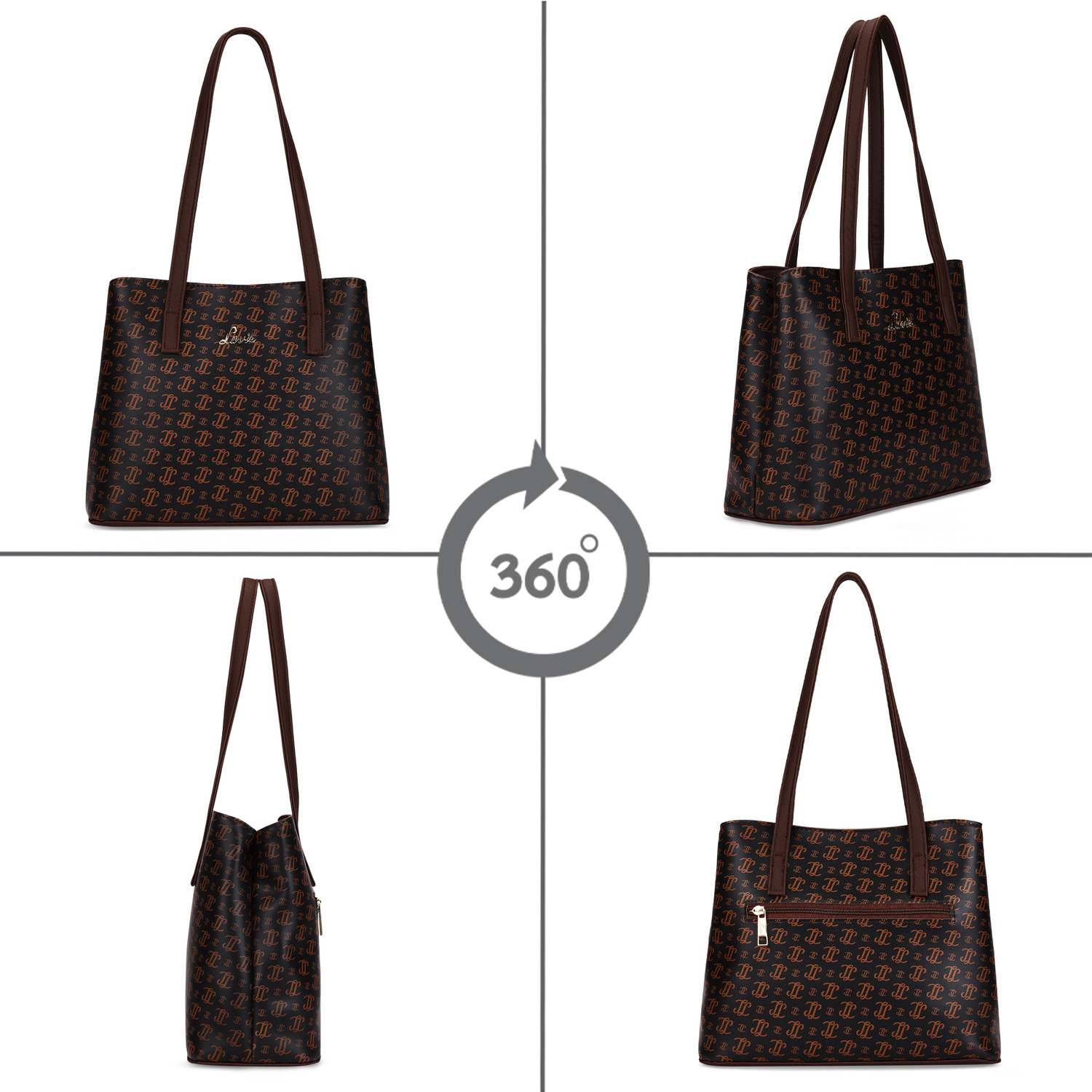 Image of LAVIE Women Grey Satchel