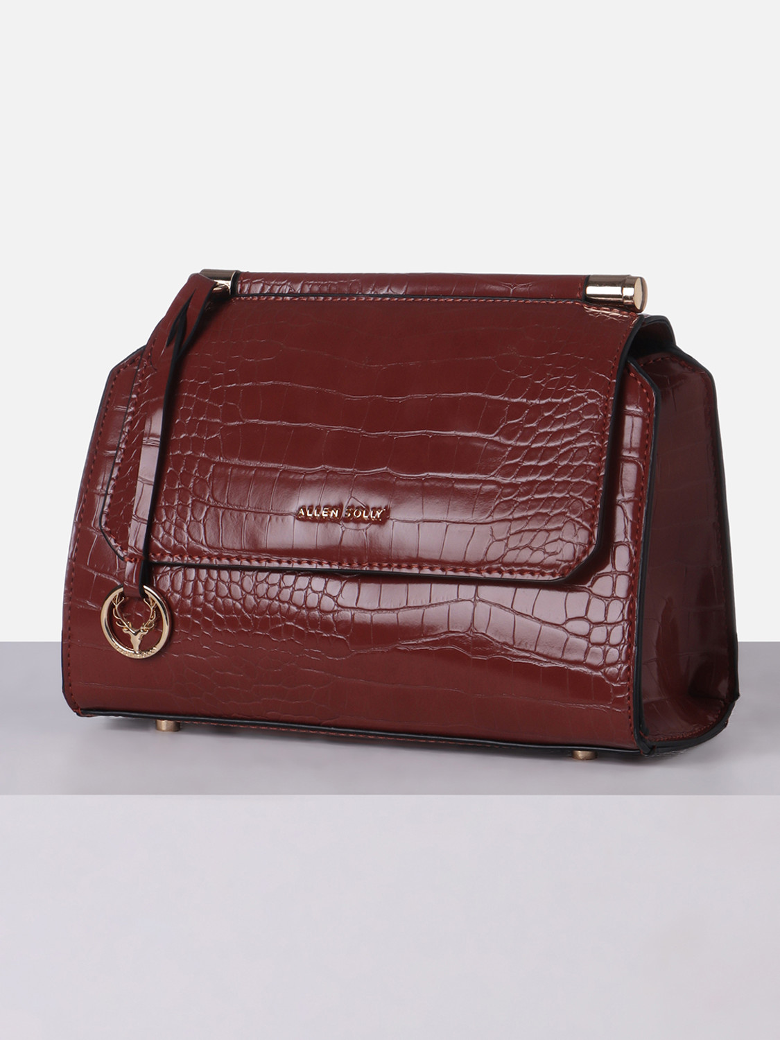 Image of Allen Solly Women Tan Shoulder Bag