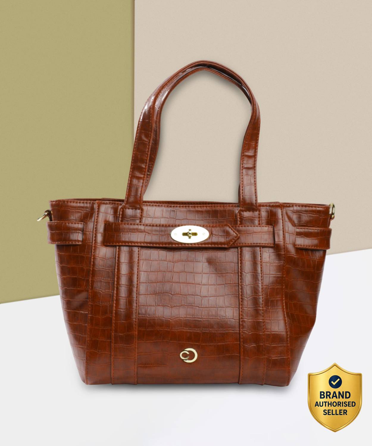 Caprese Women Tan Satchel
