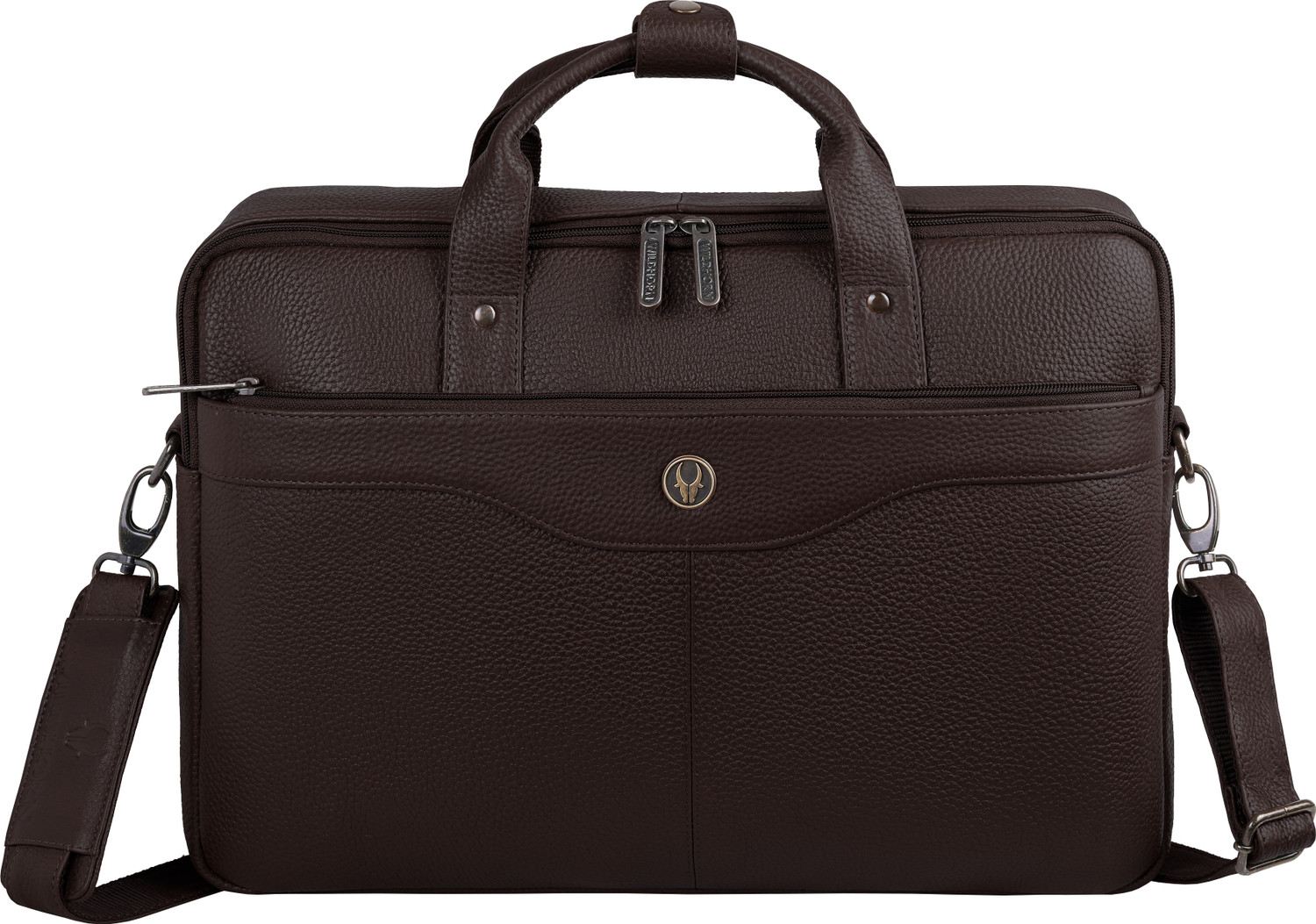 Image of WILDHORN Men Brown Messenger Bag