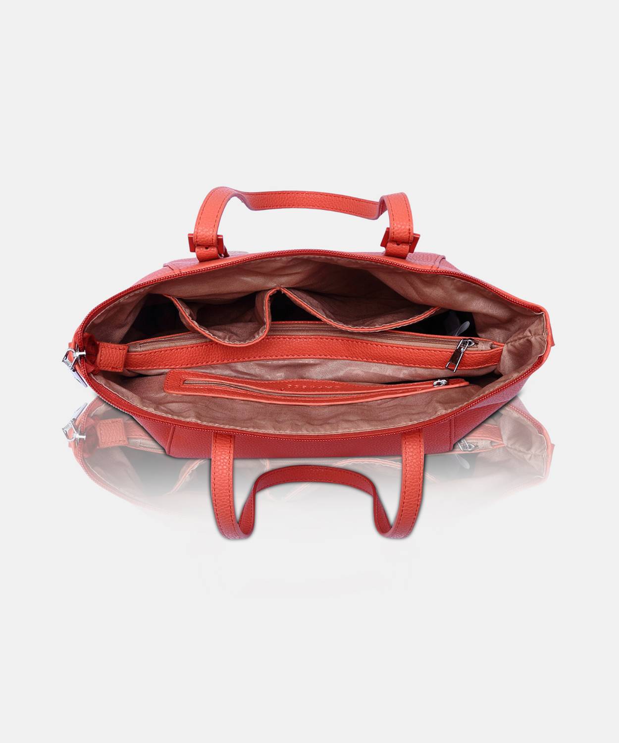Caprese Women Orange Messenger Bag - Extra Spacious