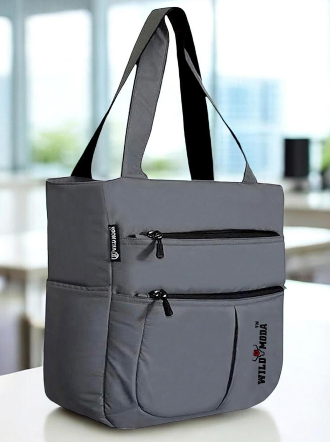 Wildmoda Women Grey Shoulder Bag