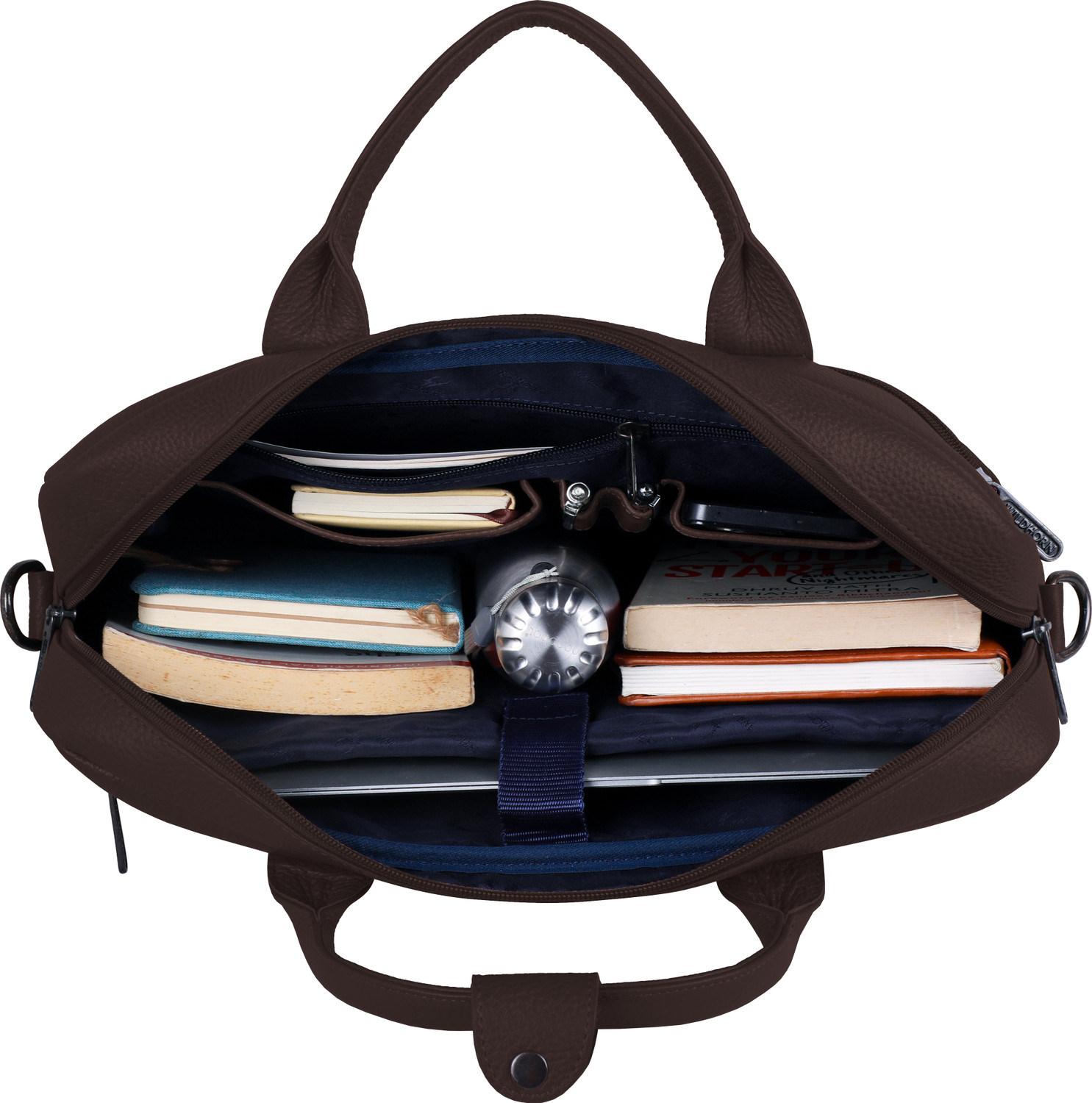 Image of WILDHORN Men Brown Messenger Bag