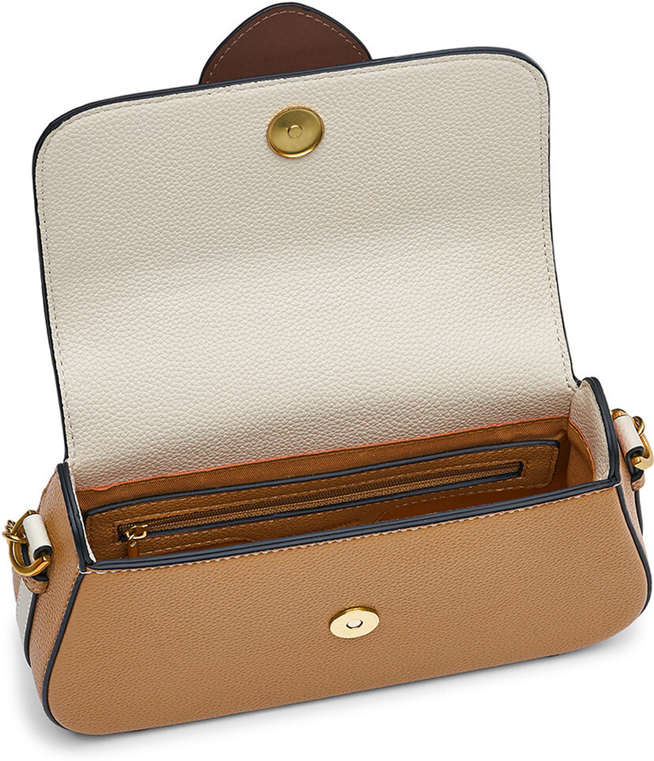 Image of Miraggio Women Beige Shoulder Bag