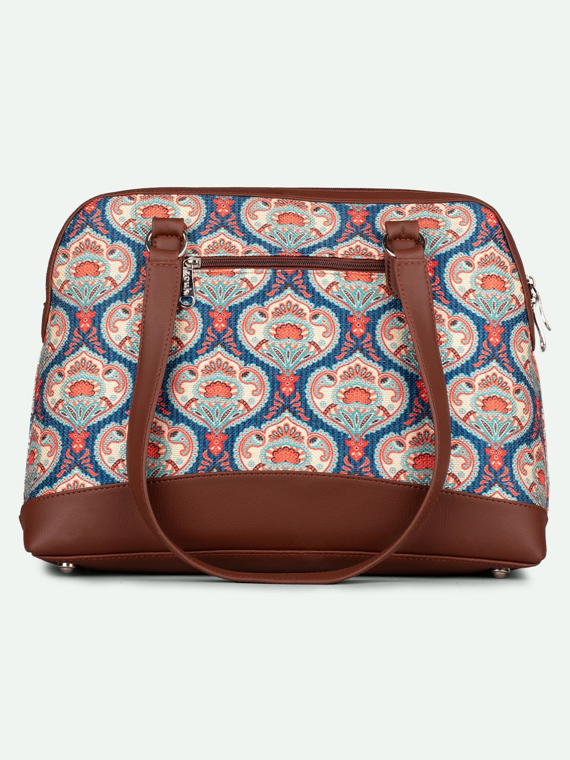 Image of ZOUK Women Blue Hand-held Bag