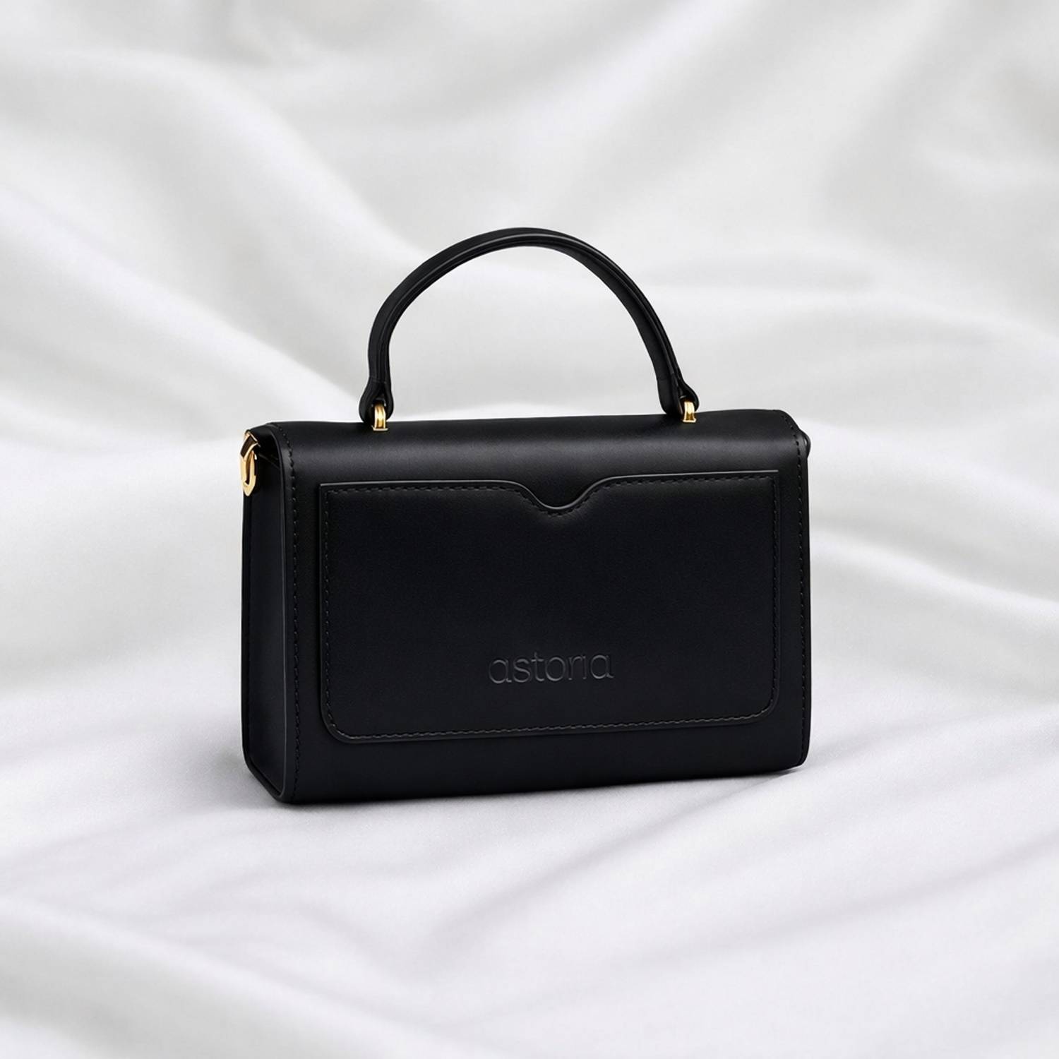 astoria. Women Black Messenger Bag
