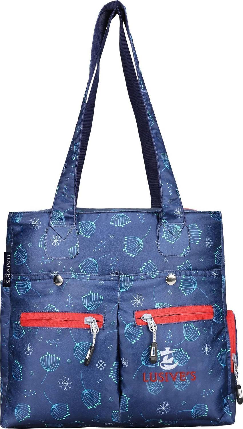 LUSIVES Women Blue Handbag