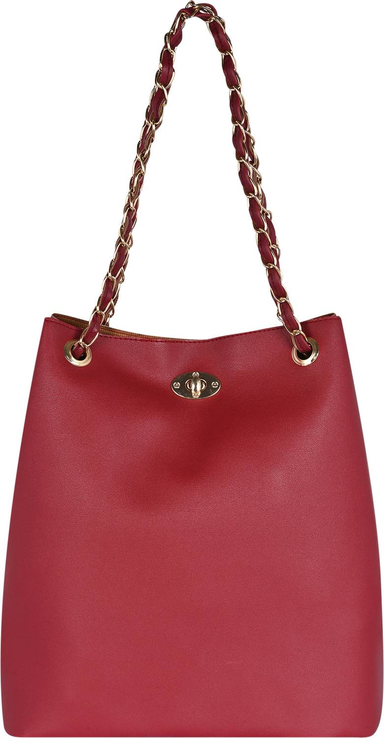 BeijoBolsa Women Maroon Shoulder Bag