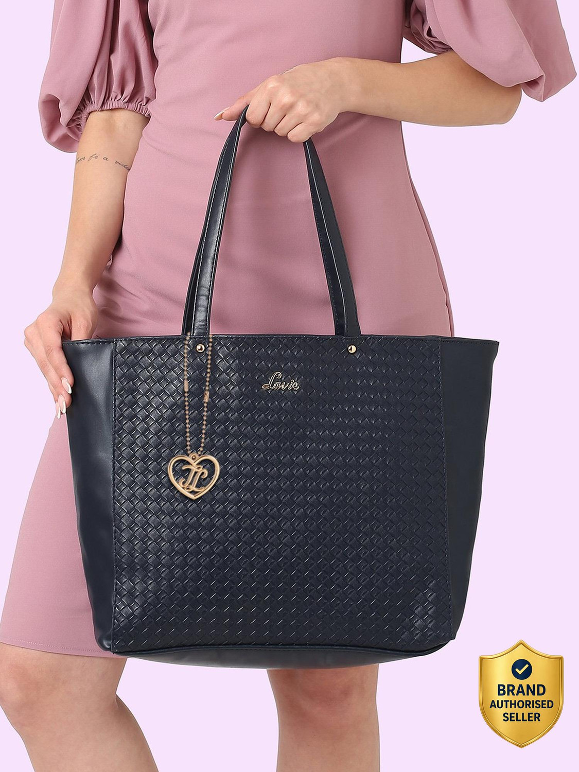 Image of LAVIE Women Blue Tote