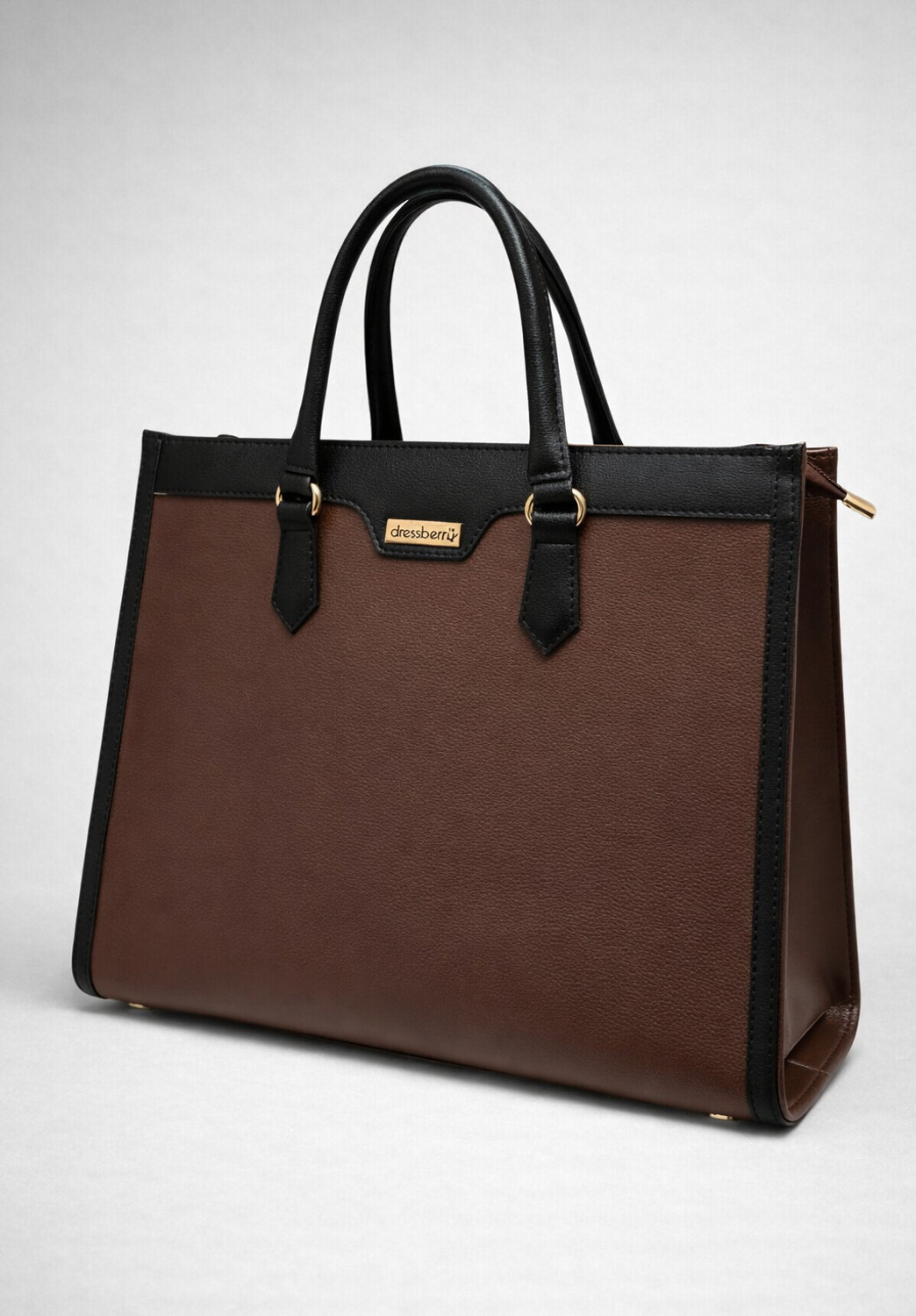 Image of Dressberry Women Brown Hand-held Bag