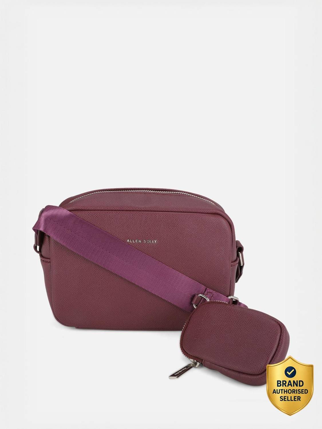 Allen Solly Women Maroon Sling Bag