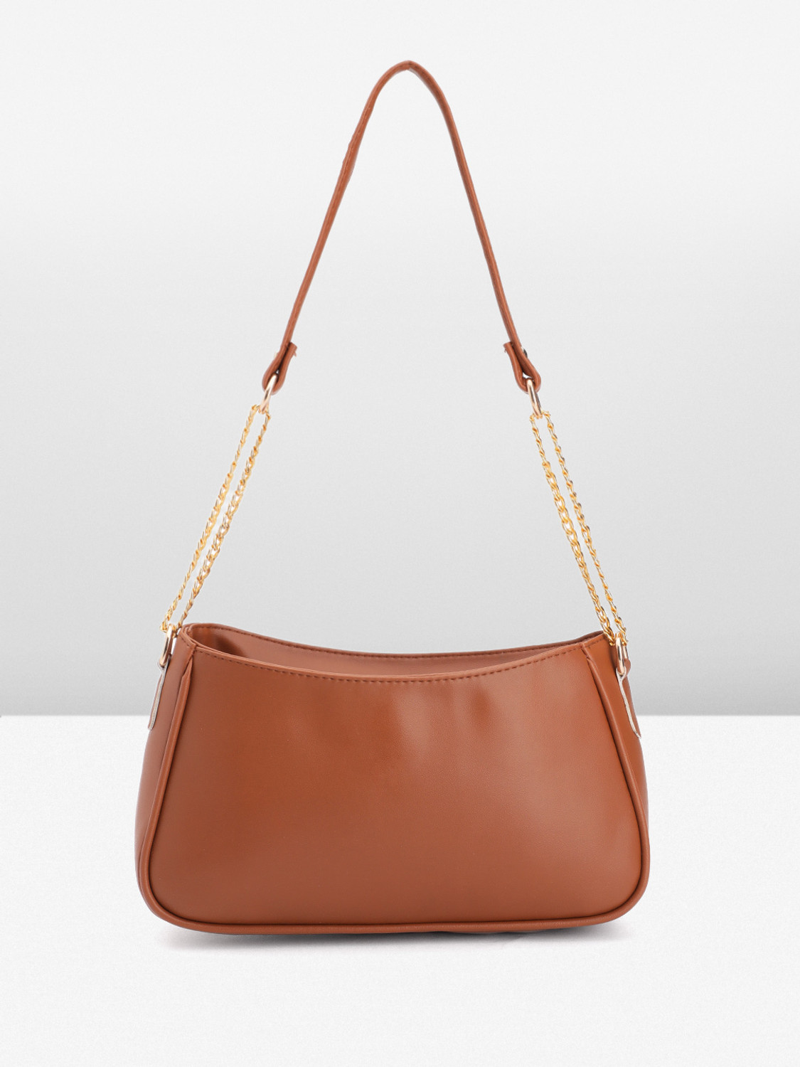 Image of Mast & Harbour Women Tan Shoulder Bag