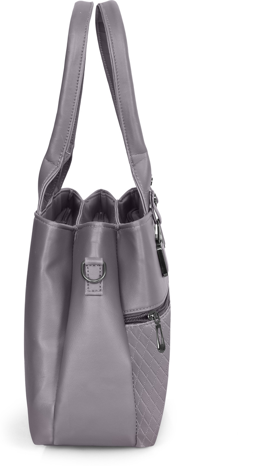 Image of MOONSTAR BAGS Women Grey Shoulder Bag