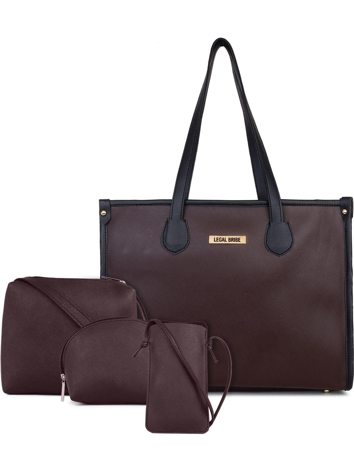 LEGAL BRIBE Women Brown Tote