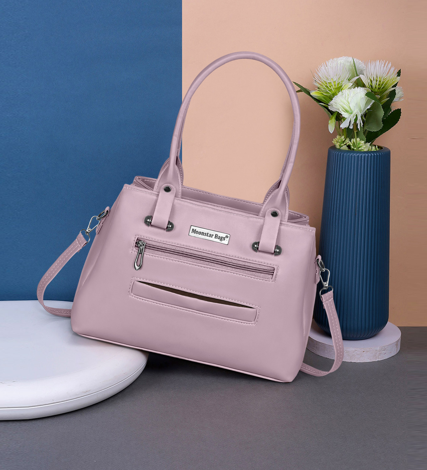 Image of MOONSTAR BAGS Women Purple Handbag