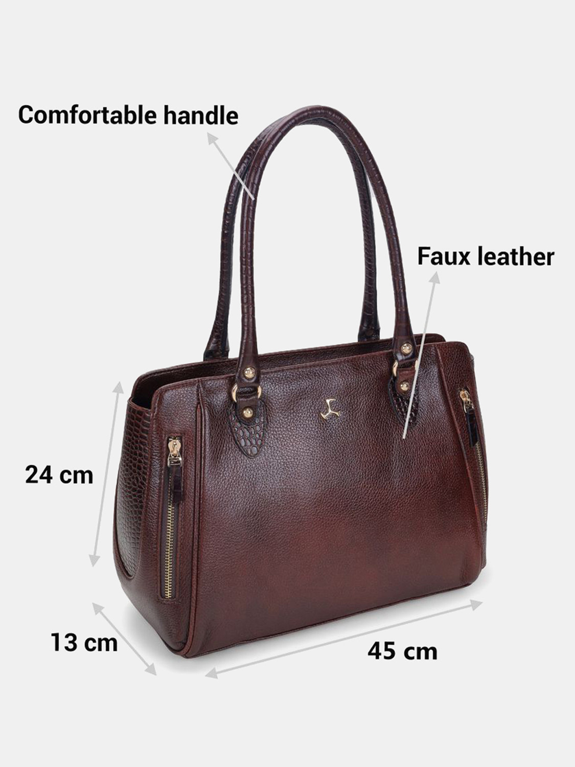 Image of MOCHI Women Brown Shoulder Bag