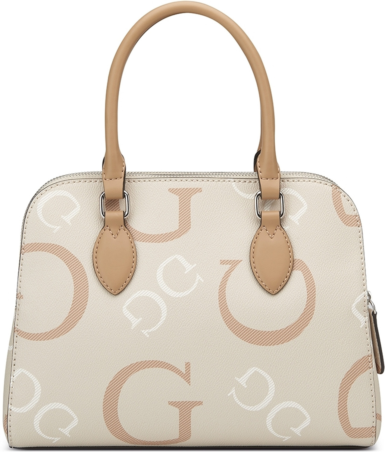 Image of GUESS Women Beige Satchel
