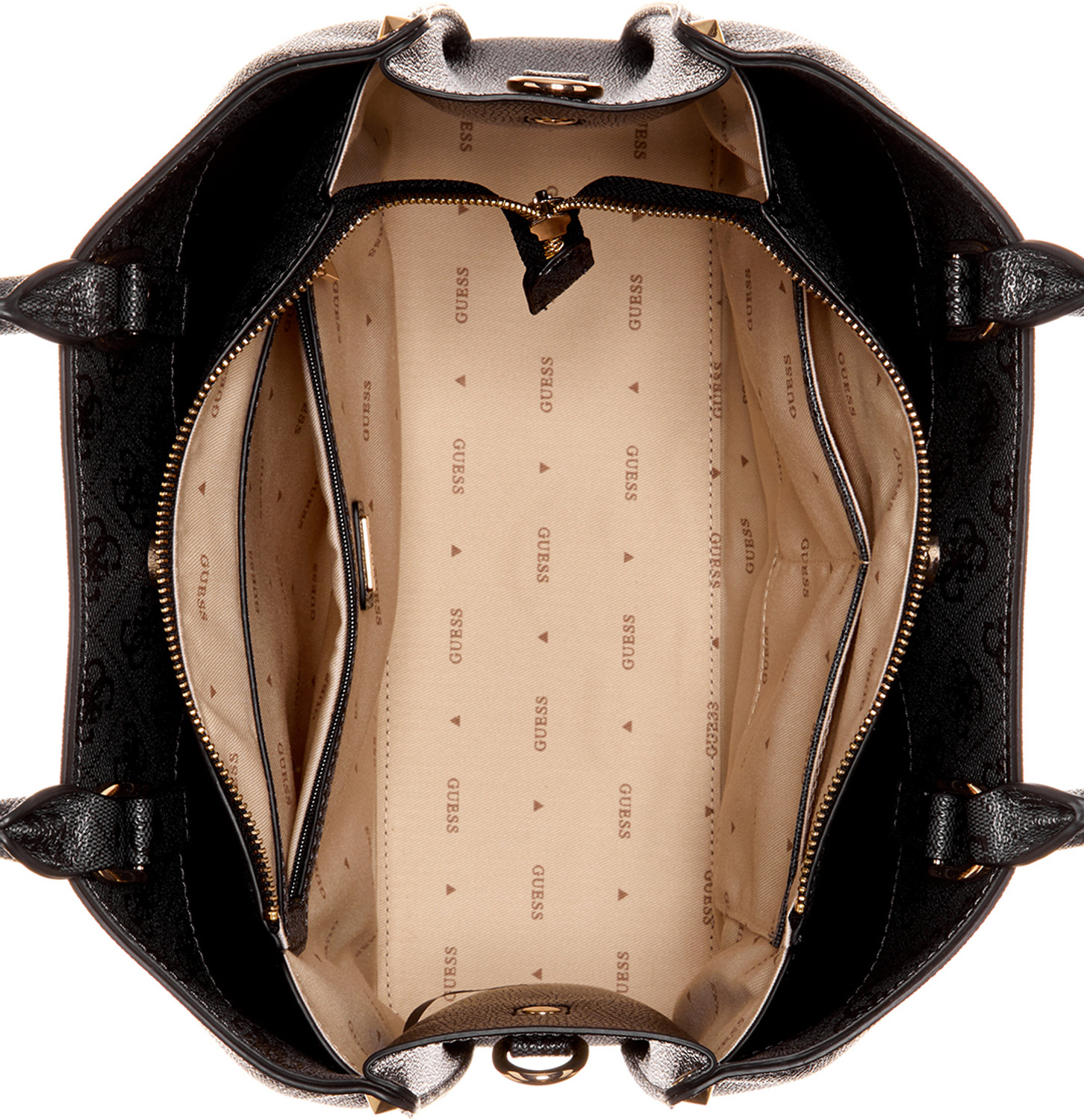 Image of GUESS Women Black Satchel