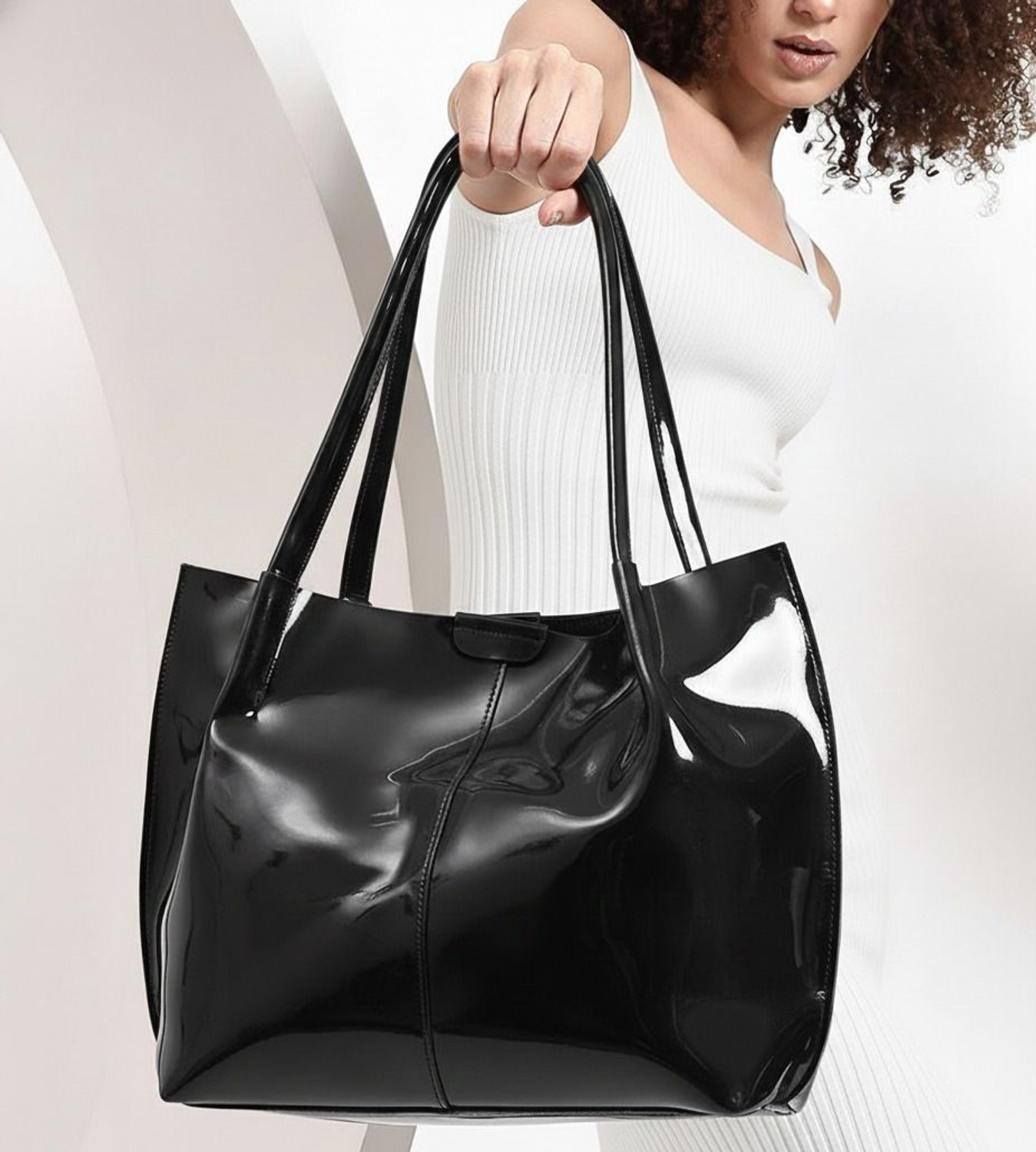 Image of Wikato Women Black Tote