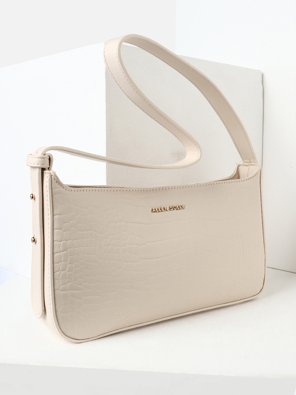 Image of Allen Solly Women Beige Shoulder Bag