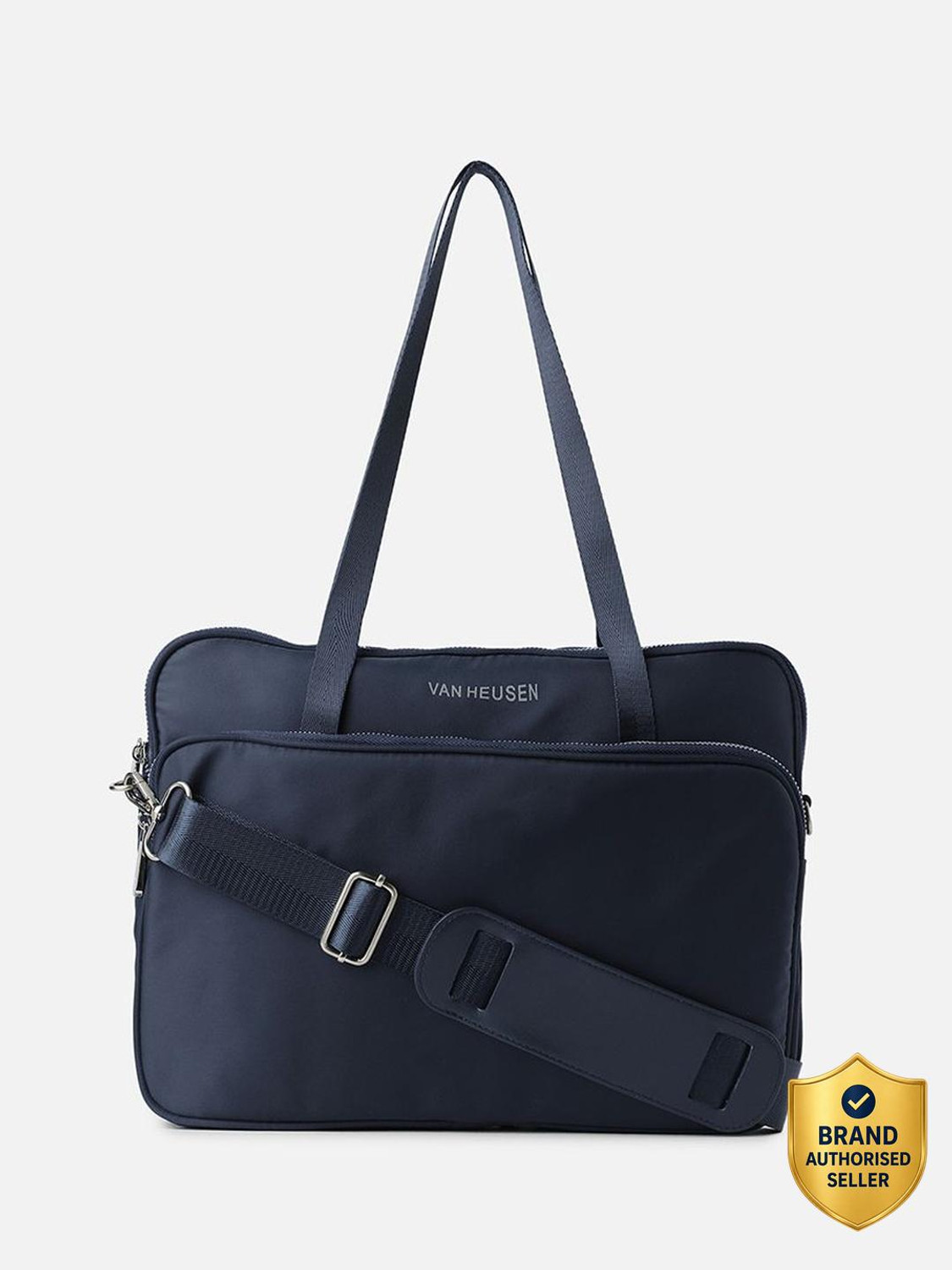 Image of VAN HEUSEN Women Black Messenger Bag