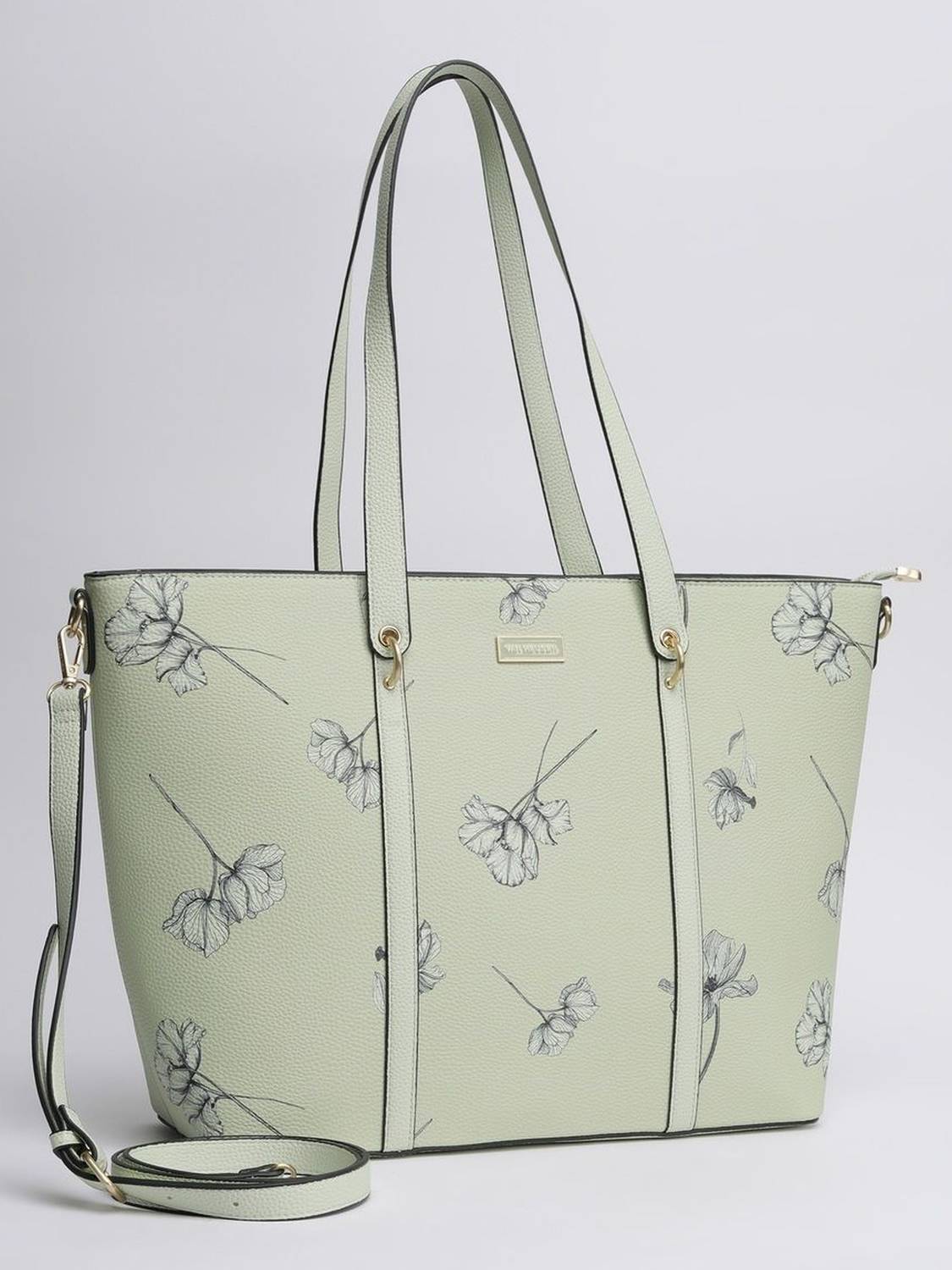 VAN HEUSEN Women Green Tote