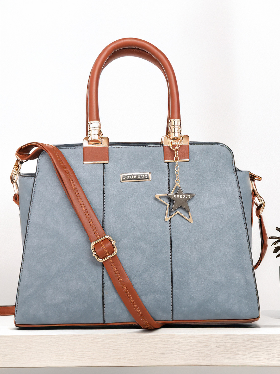 Image of Lookout Fashion Women Blue Shoulder Bag