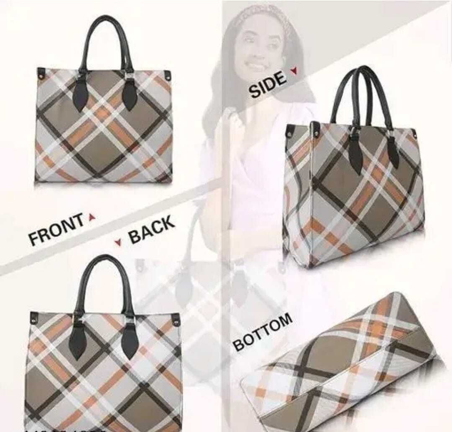 Image of ARK FASHION Women Multicolor Shoulder Bag