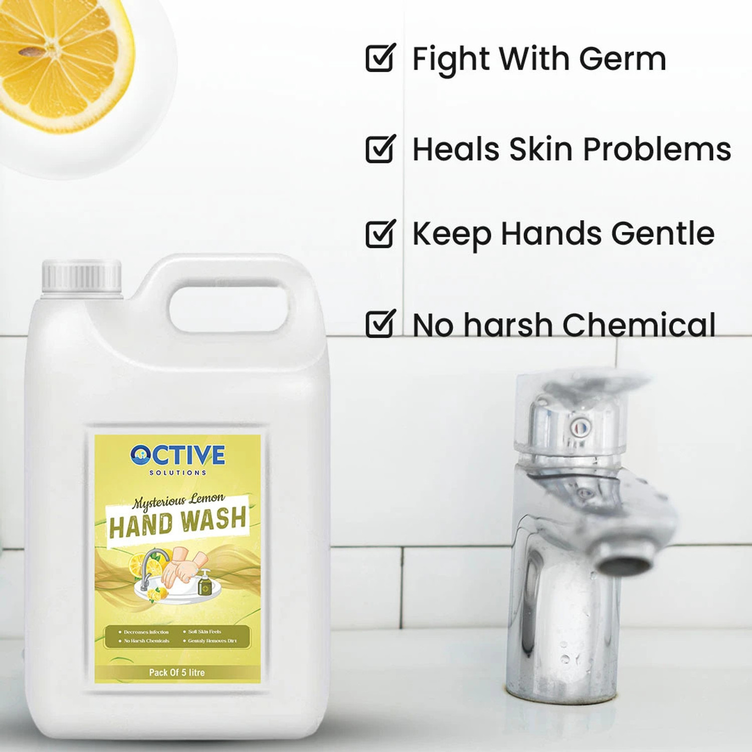 Image of OCTIVE Mysterious Lemon Hand Wash Can