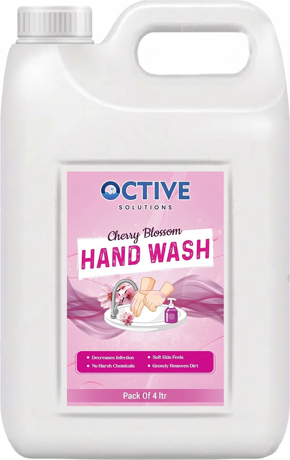 Image of OCTIVE Cherry Blossom Hand Wash Can