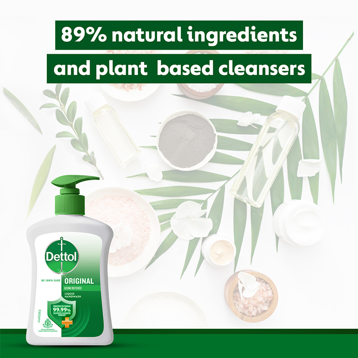 Image of Dettol Original , liquid for bottle, no powder, 10X Germ Protection, soap Hand Wash Bottle