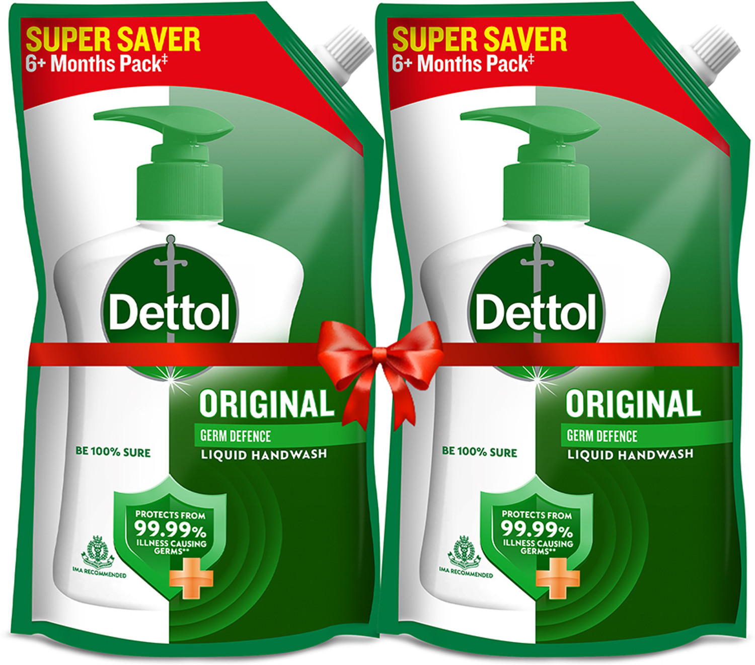 Image of Dettol Original Liquid Handwash Pouch Hand Wash Pouch