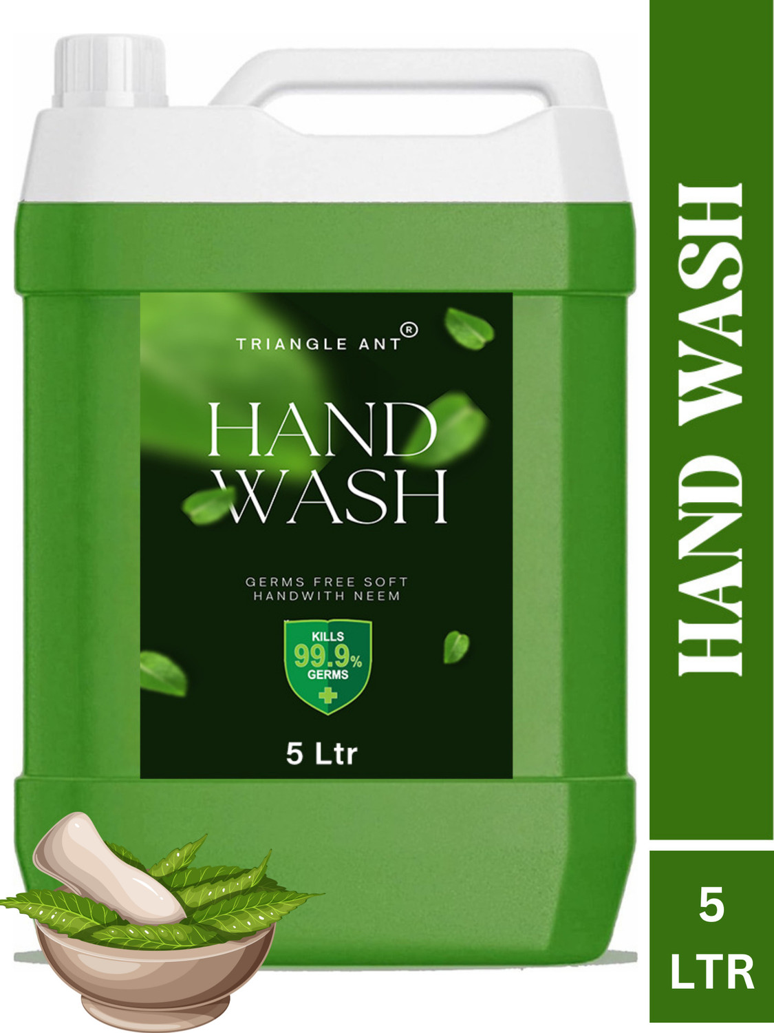 Image of Triangle Ant Hand wash Liquid - Refill | Moisturizing & Soft Hand Hand Wash Hand Wash Can