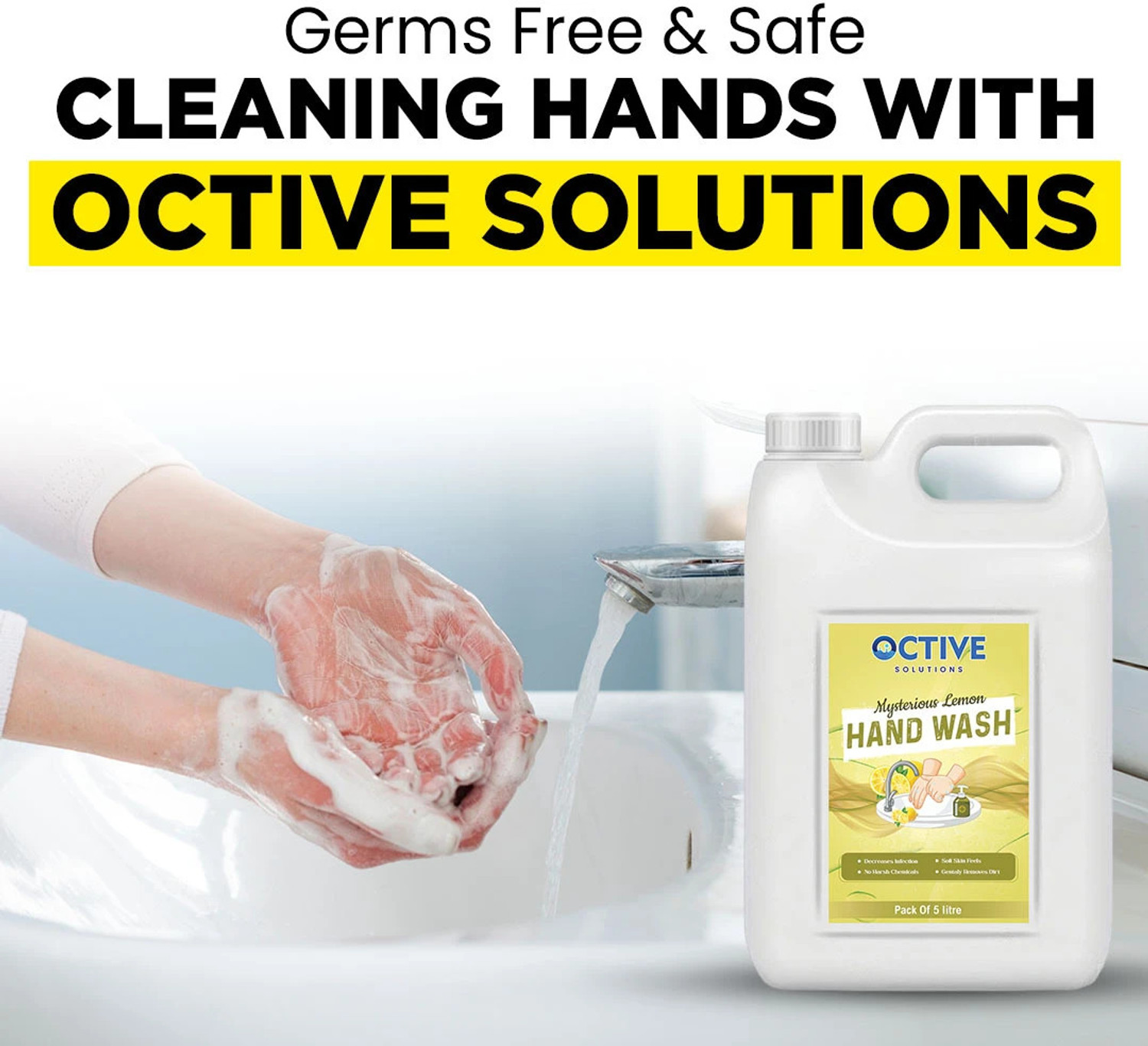 Image of OCTIVE Mysterious Lemon Hand Wash Can
