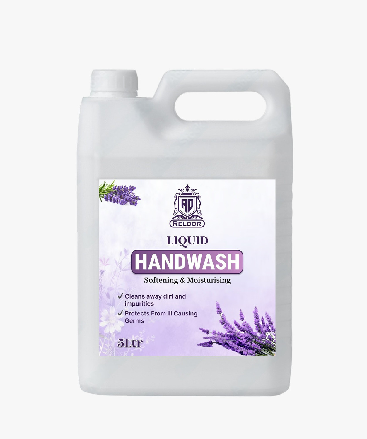 Image of RELDOR Gentle Lavender Touch of Lotion Foaming Hand Wash Hand Wash Can