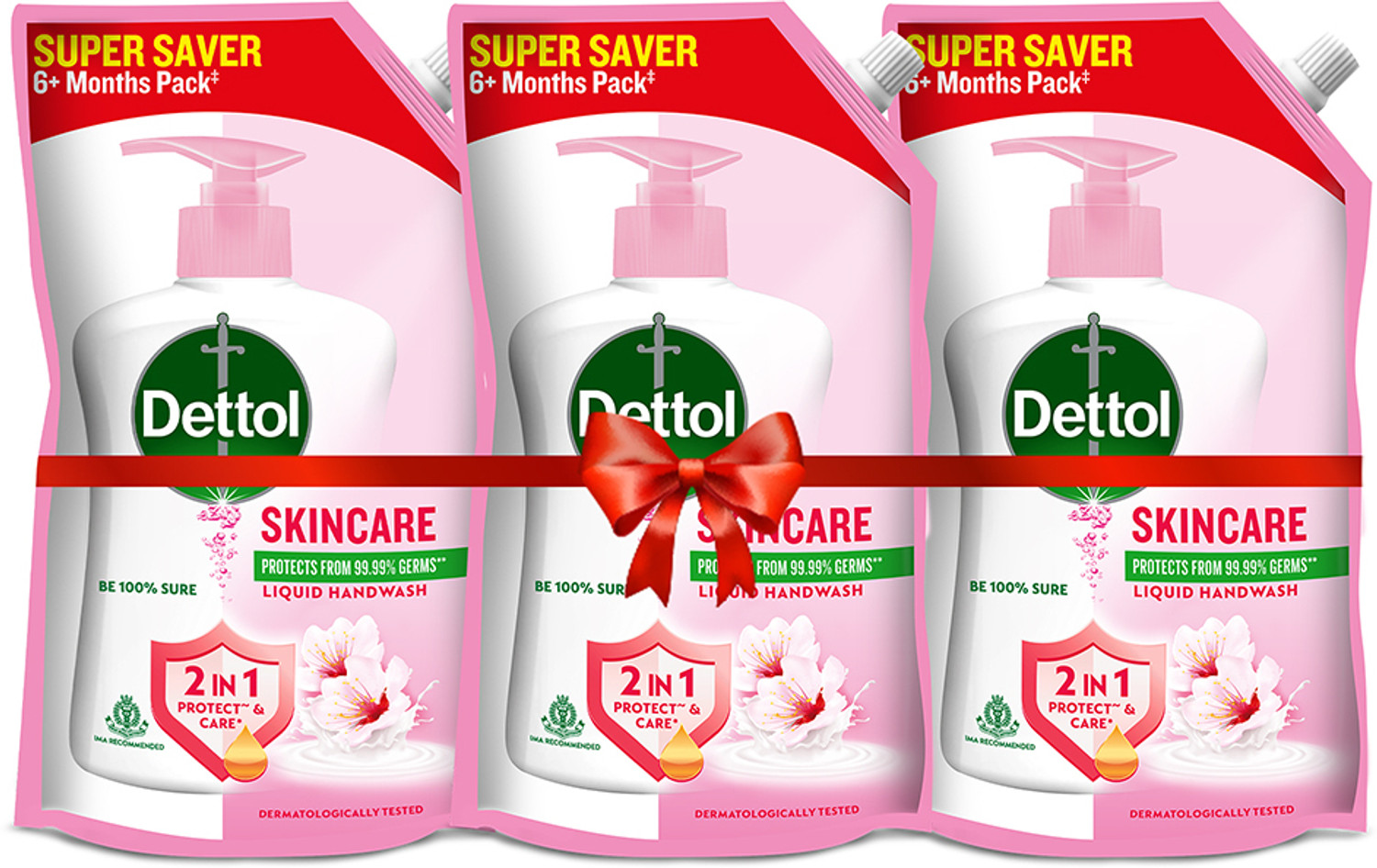 Image of Dettol Liquid Handwash Refill Pouch - Skincare Moisturizing Hand Wash Pouch