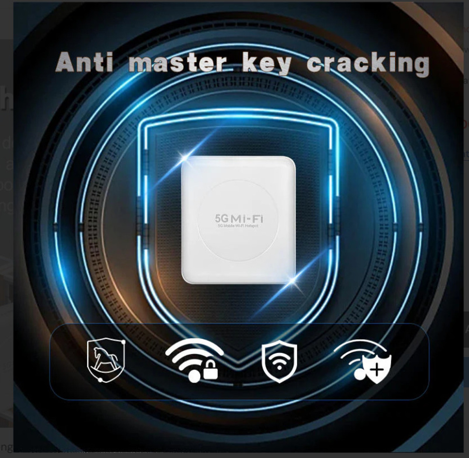 Image of CLEGO ALL SIM Support 5G WiFi Hotspot Dongle with 10000mAh Battery Connect 10 Devices Handheld Data Collector