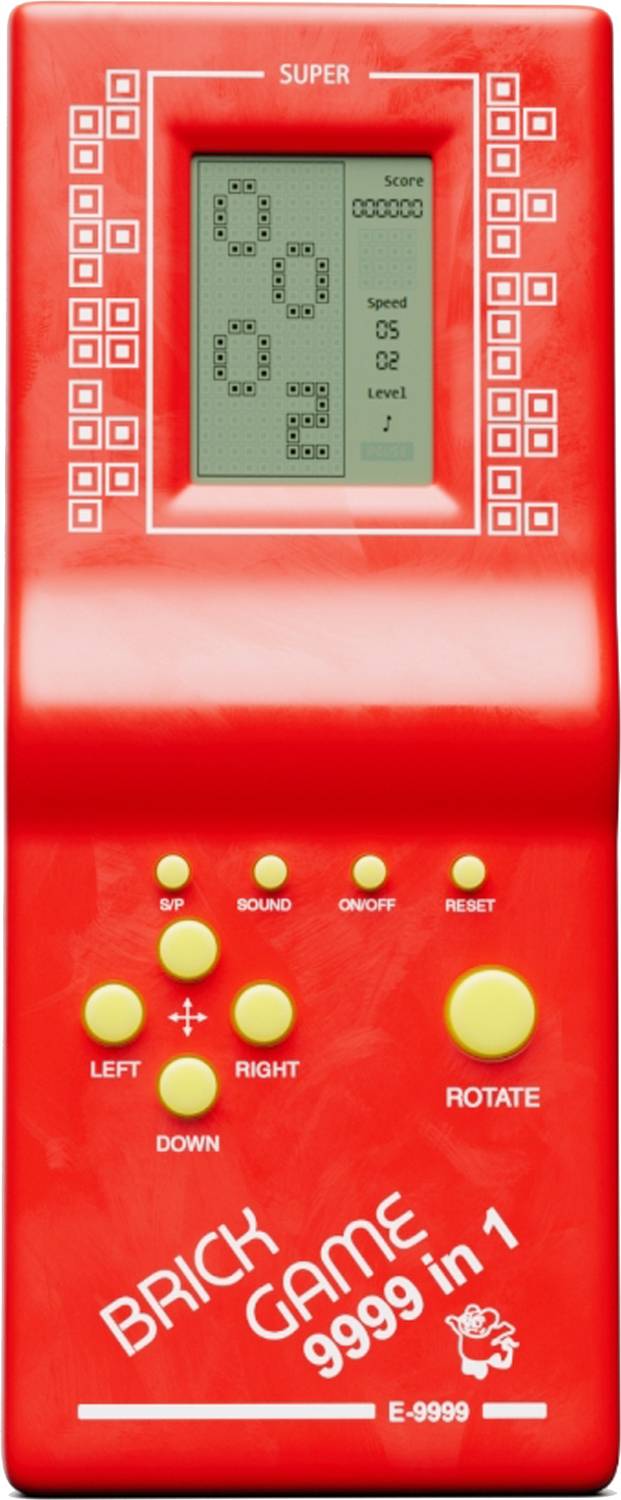 RIYESTO TOYS Handheld Brick Video Game 9999-In-1 Video Game Toy For Kids, Boys & Girls Handheld Gaming Console