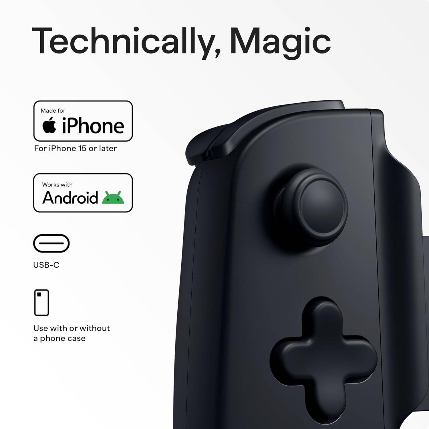 backbone One Mobile Gaming Controller for Android & iPhone 15